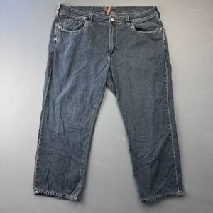 Tommy Bahama Jeans Men's 42x30 Blue Standard Fit Dark Wash Denim Casual Relaxed